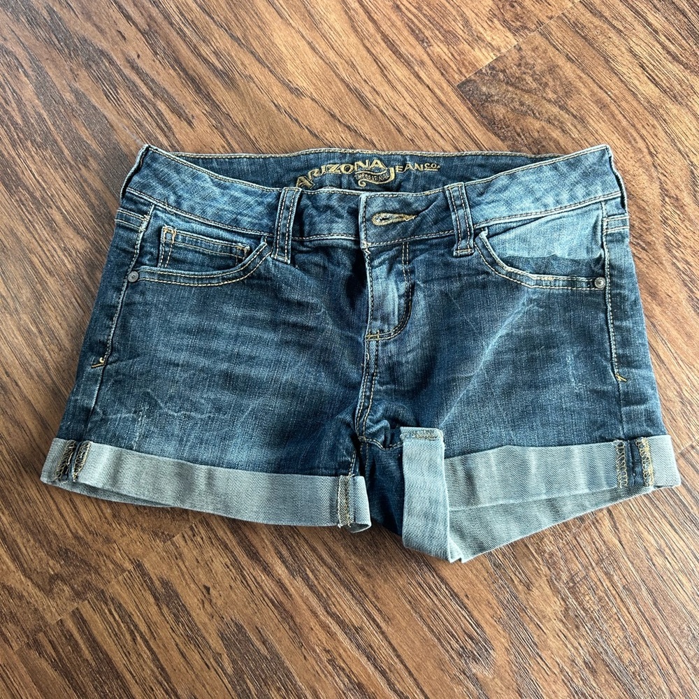 Arizona Dark Wash Denim Shorts